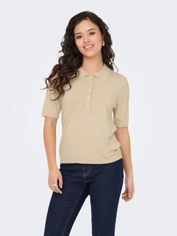 Pullover 'BASICA' di JDY in beige: frontale