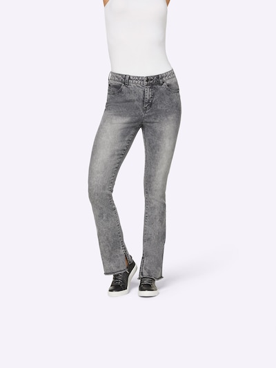 heine Jeans in de kleur Grey denim, Productweergave