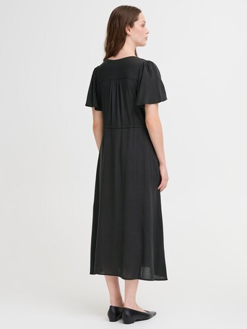 ICHI - Vestido camisero 'IHVera' en negro