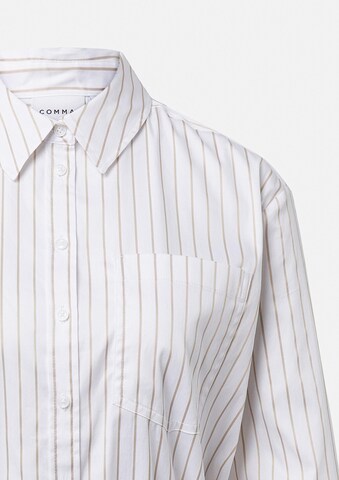 COMMA Bluse in Weiß