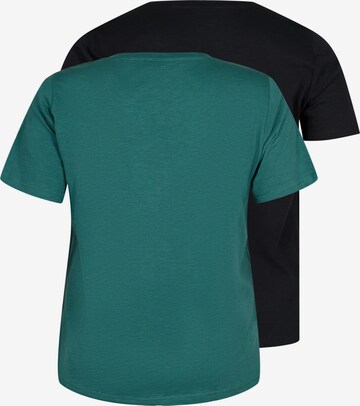 T-shirt Zizzi en bleu