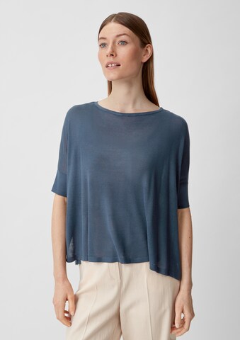 Pull-over COMMA en bleu : devant