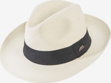 Chaplino Hat in White: front