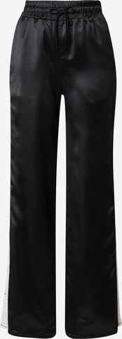 Loosefit Pantalon Nasty Gal en noir : devant