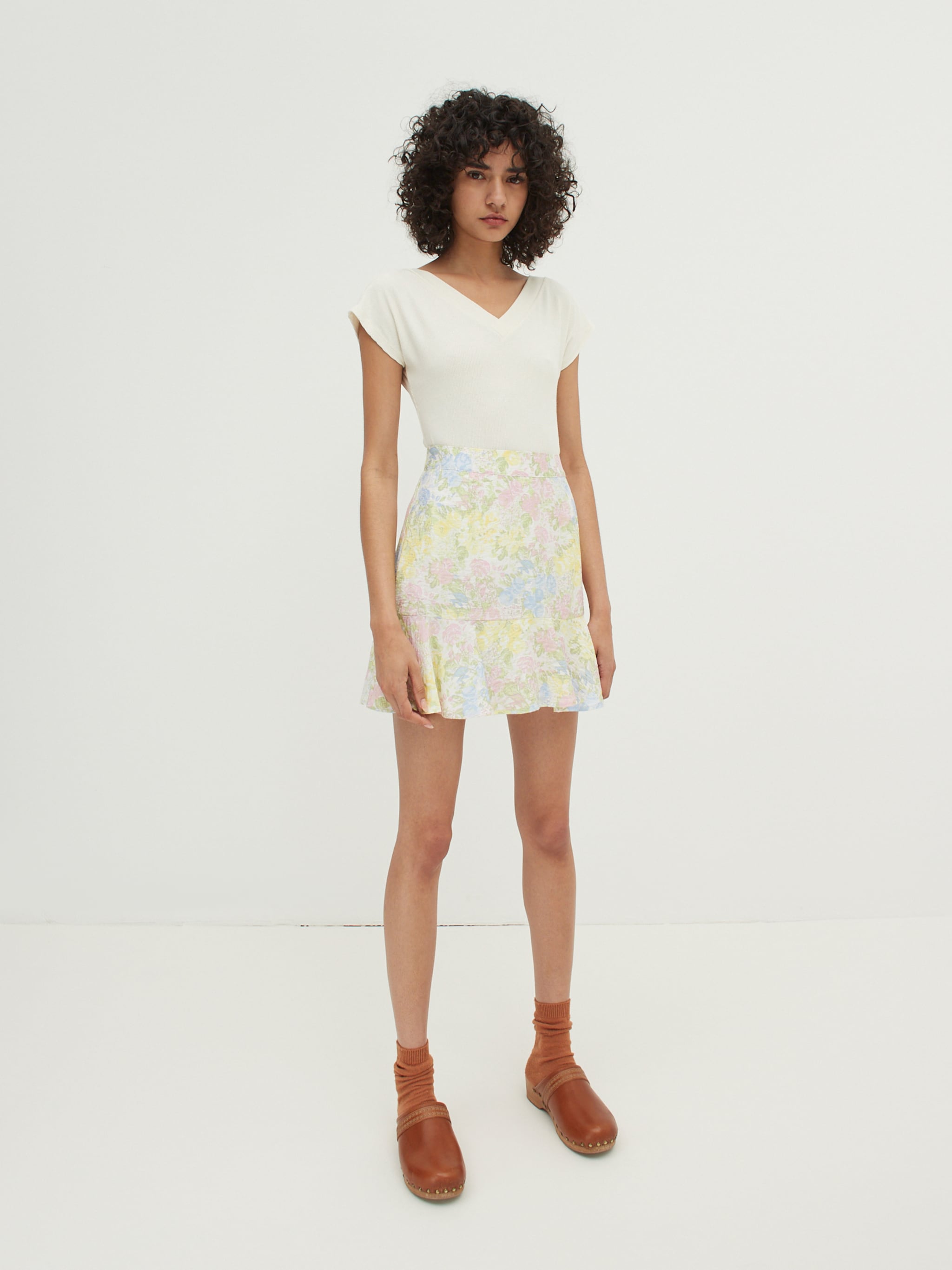 EDITED Produkte Shirt 'Liora' weiß