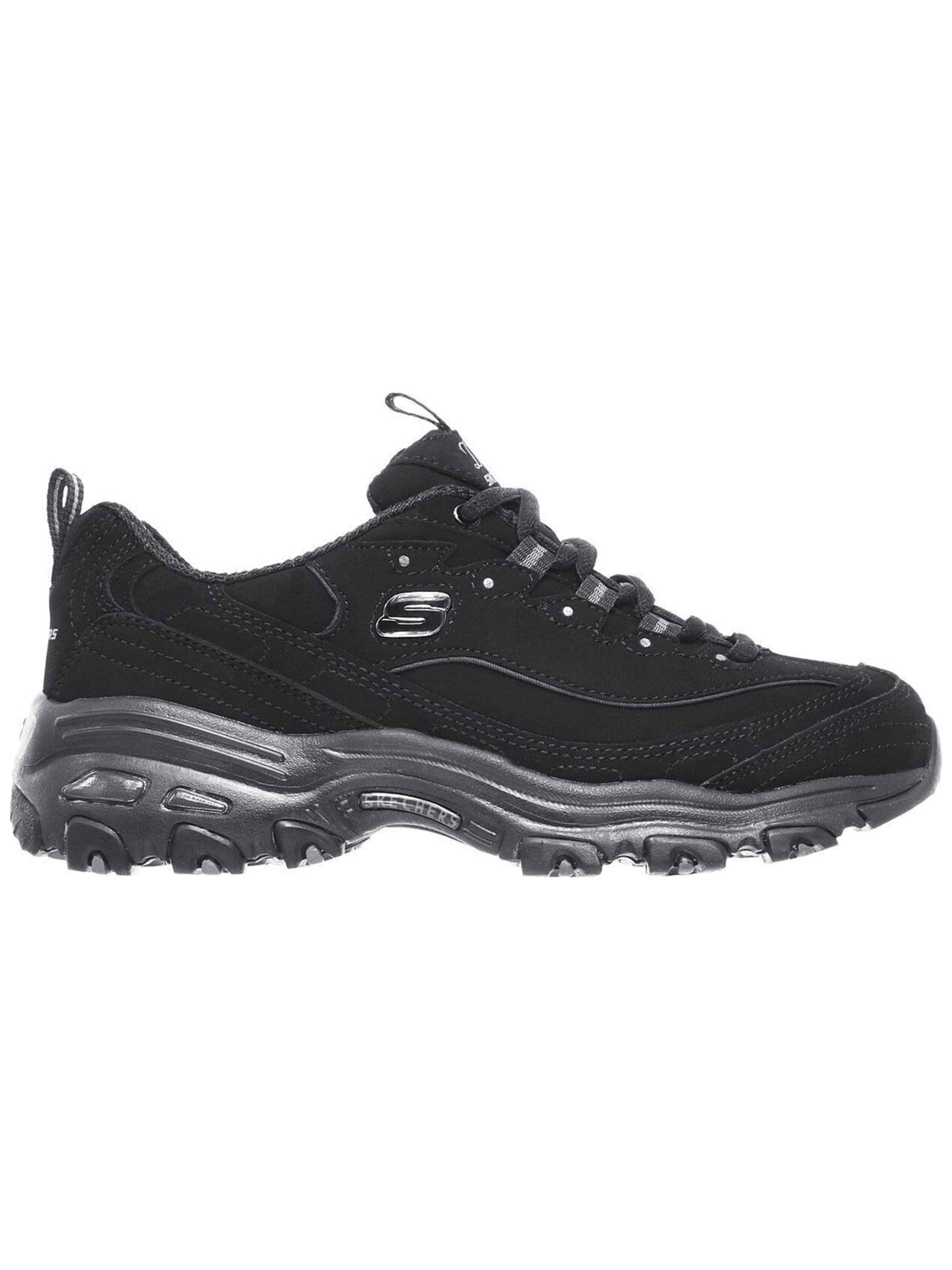 SKECHERS Sportschoen 'Skechers D'Lites' in Zwart