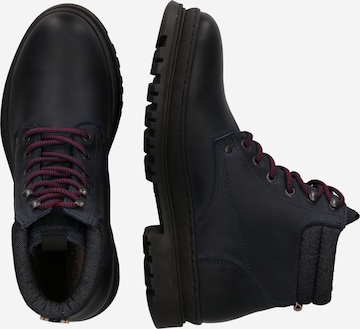 JACK & JONES Lace-Up Boots in Blue