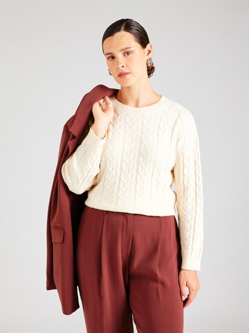Vero Moda Curve Sweater 'VMCTILDA' in Beige: front