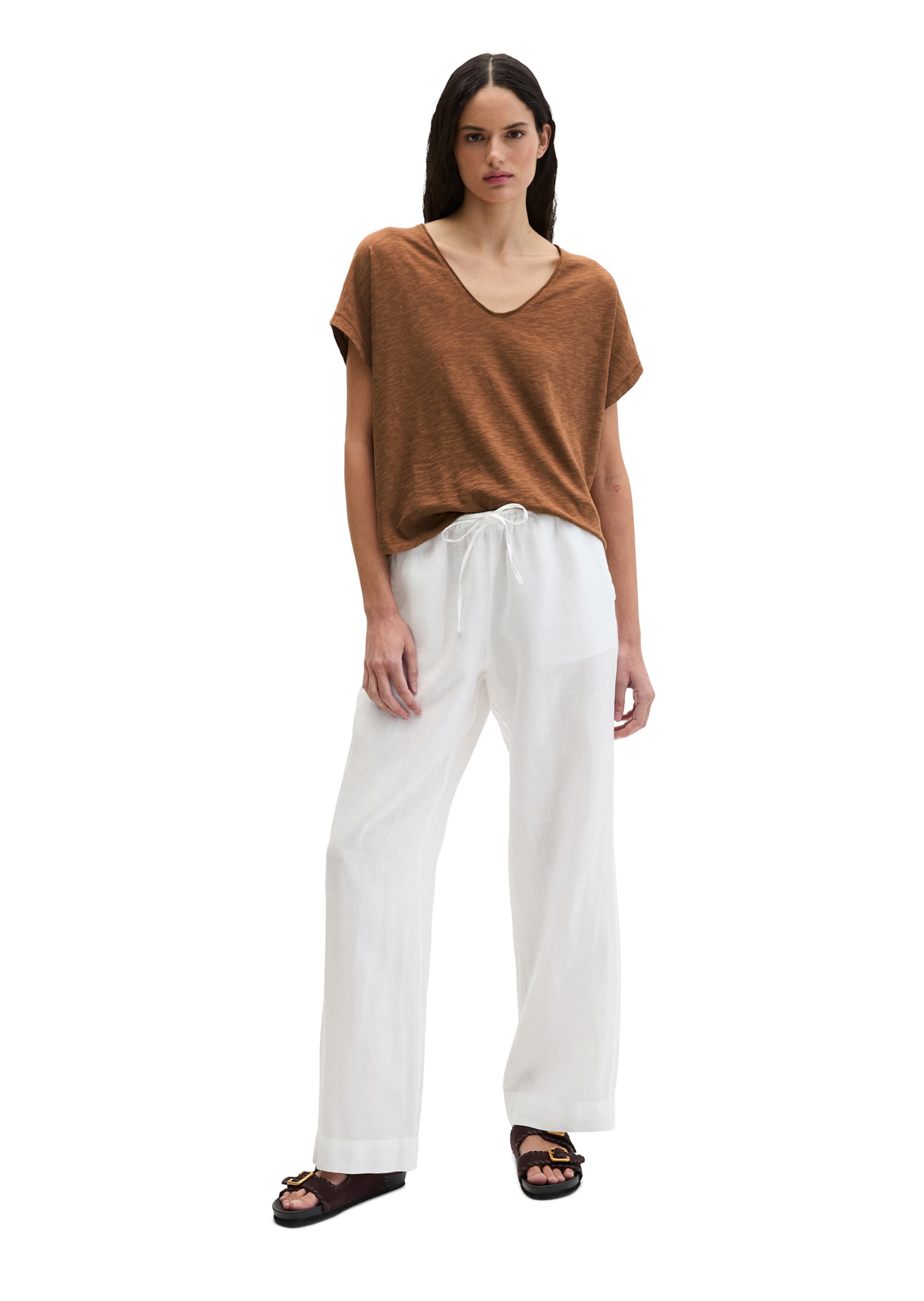 Marc O'Polo T-Shirt in Braun