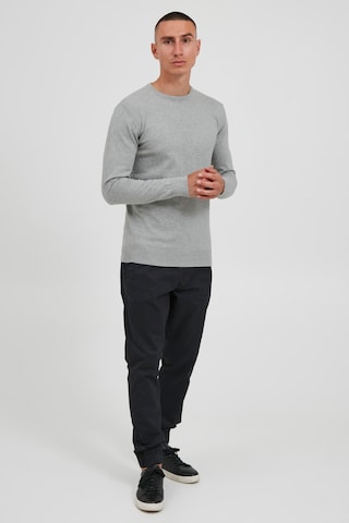 INDICODE JEANS Strickpullover 'BADAN' in Grau