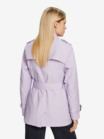 ESPRIT Between-Seasons Coat in Purple