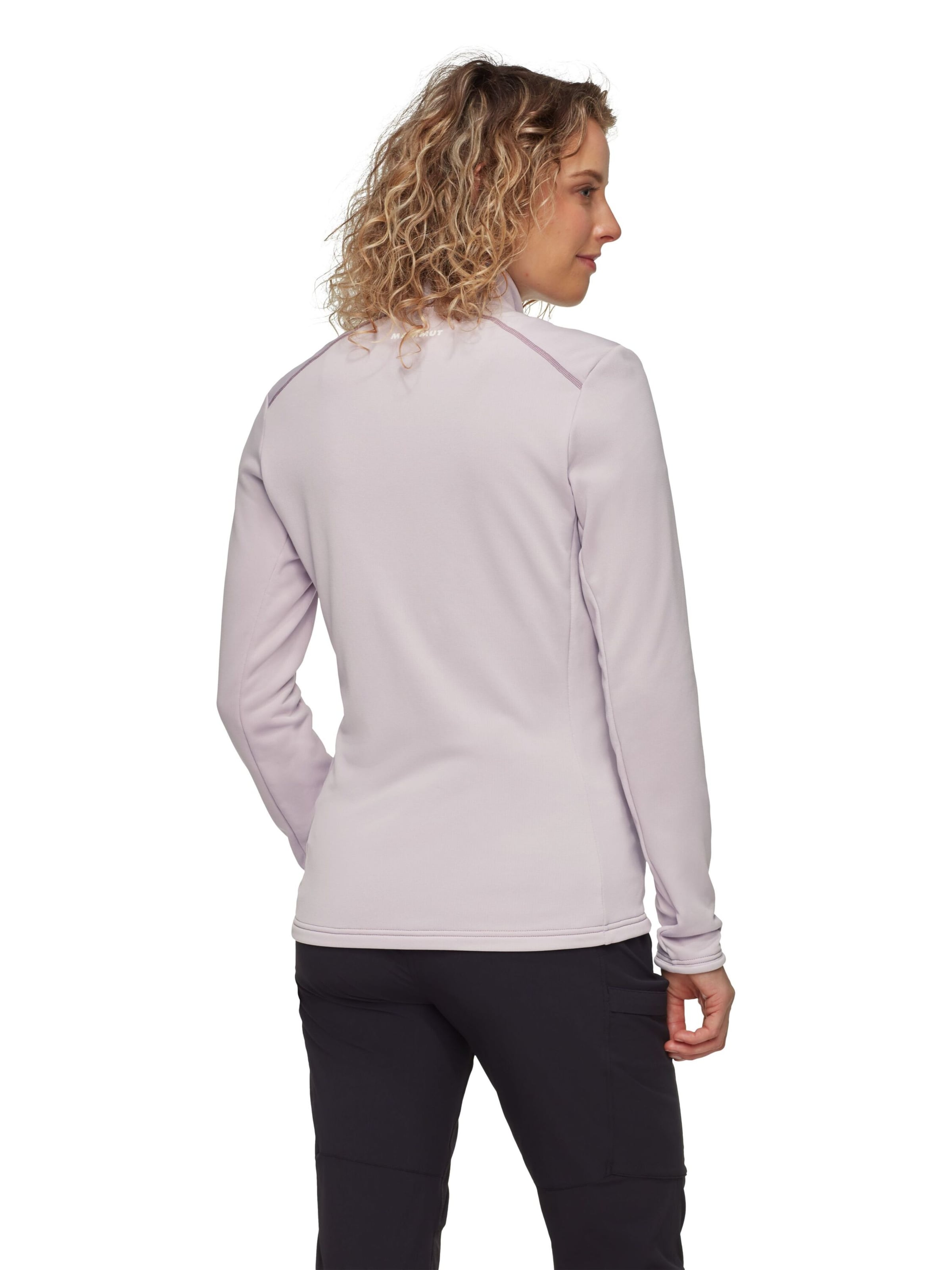 MAMMUT Athletic Fleece Jacket in Purple