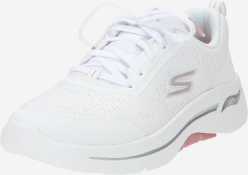 SKECHERS Sportovní boty 'Go Walk' – bílá: přední strana