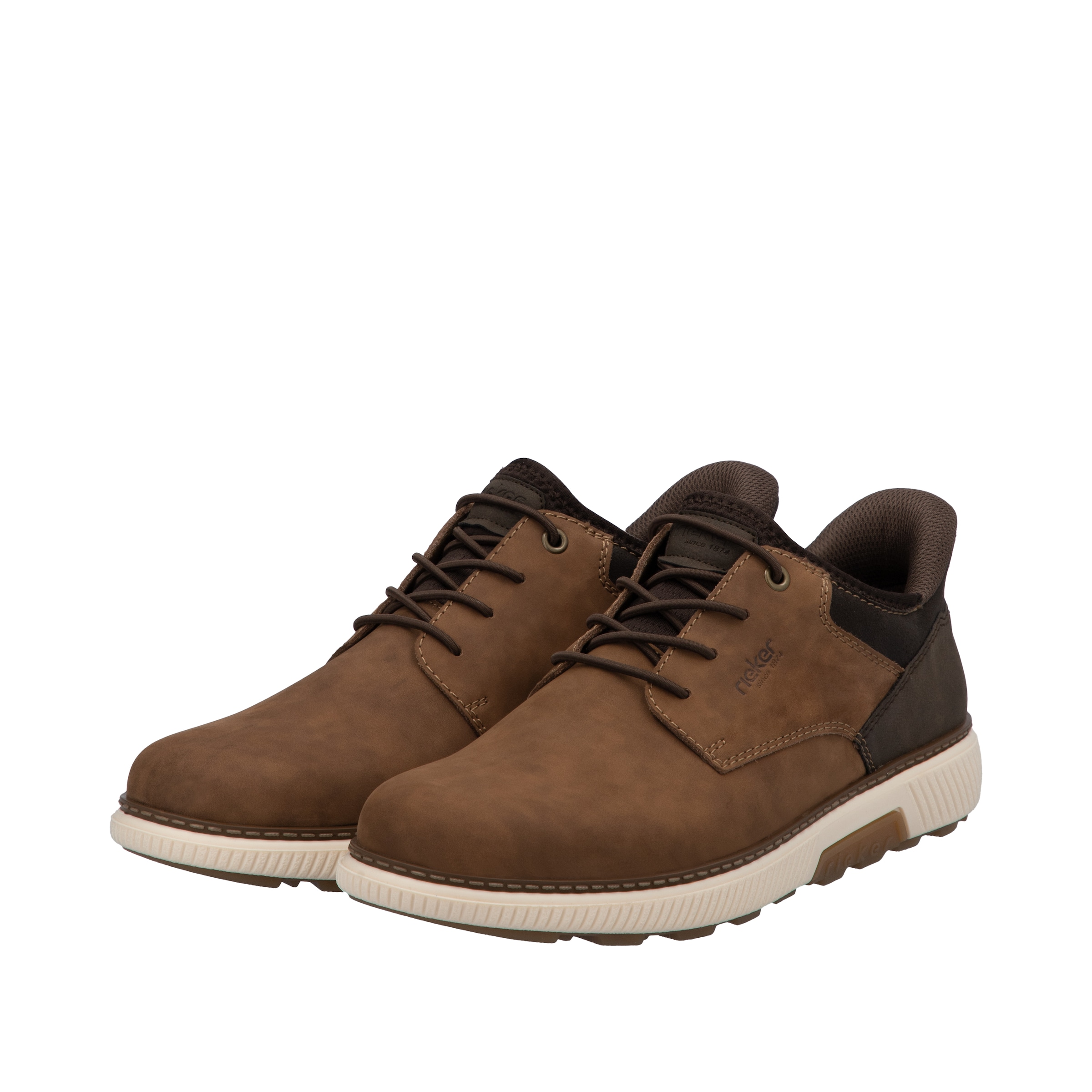 Rieker Schnürschuh in Braun