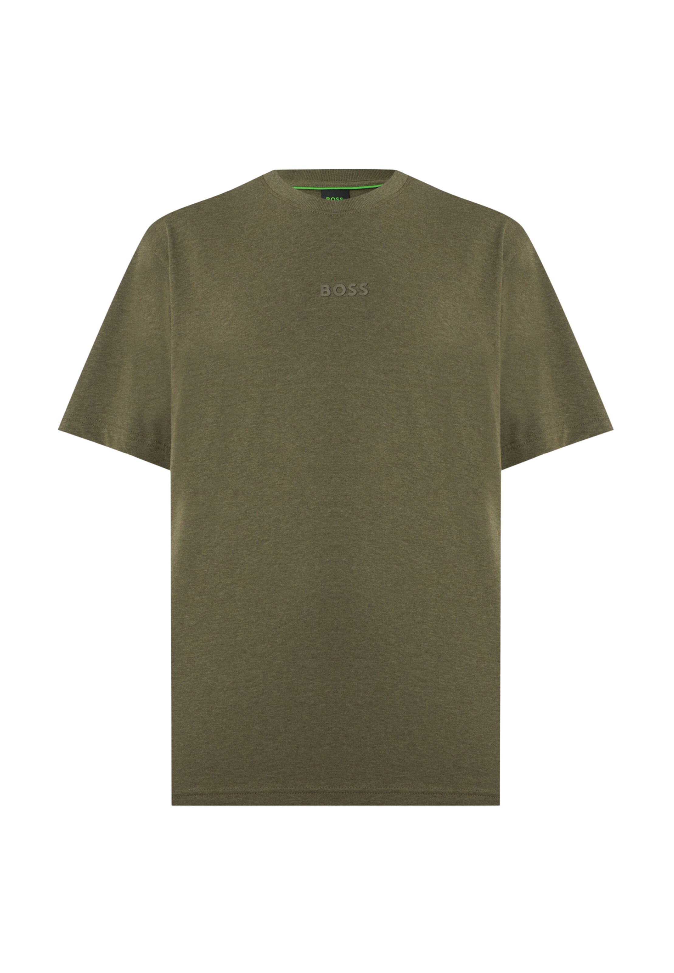 BOSS Shirt in Groen: voorkant