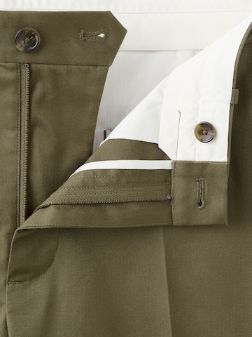 MANGO MAN Regular Suorat housut 'Dublino' värissä vihreä