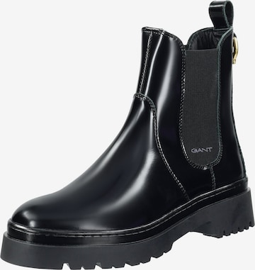 GANT Chelsea-bootsi 'Aligrey' värissä musta: etupuoli