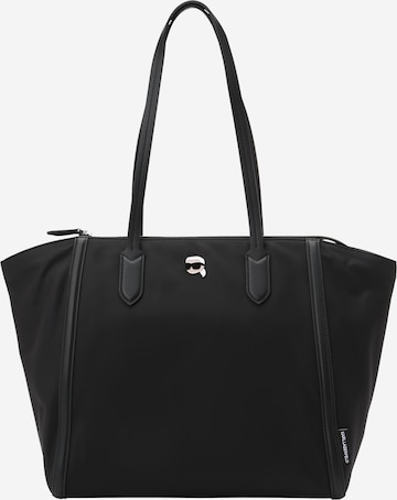 Karl LagerfeldShopper torba - crna boja: prednji dio