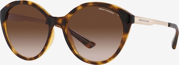 ARMANI EXCHANGE Solglasögon '0AX4134S' i brun: framsida
