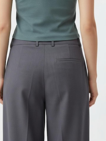 STUDIO SELECT Loosefit Παντελόνι πλισέ 'Elsa' σε γκρι