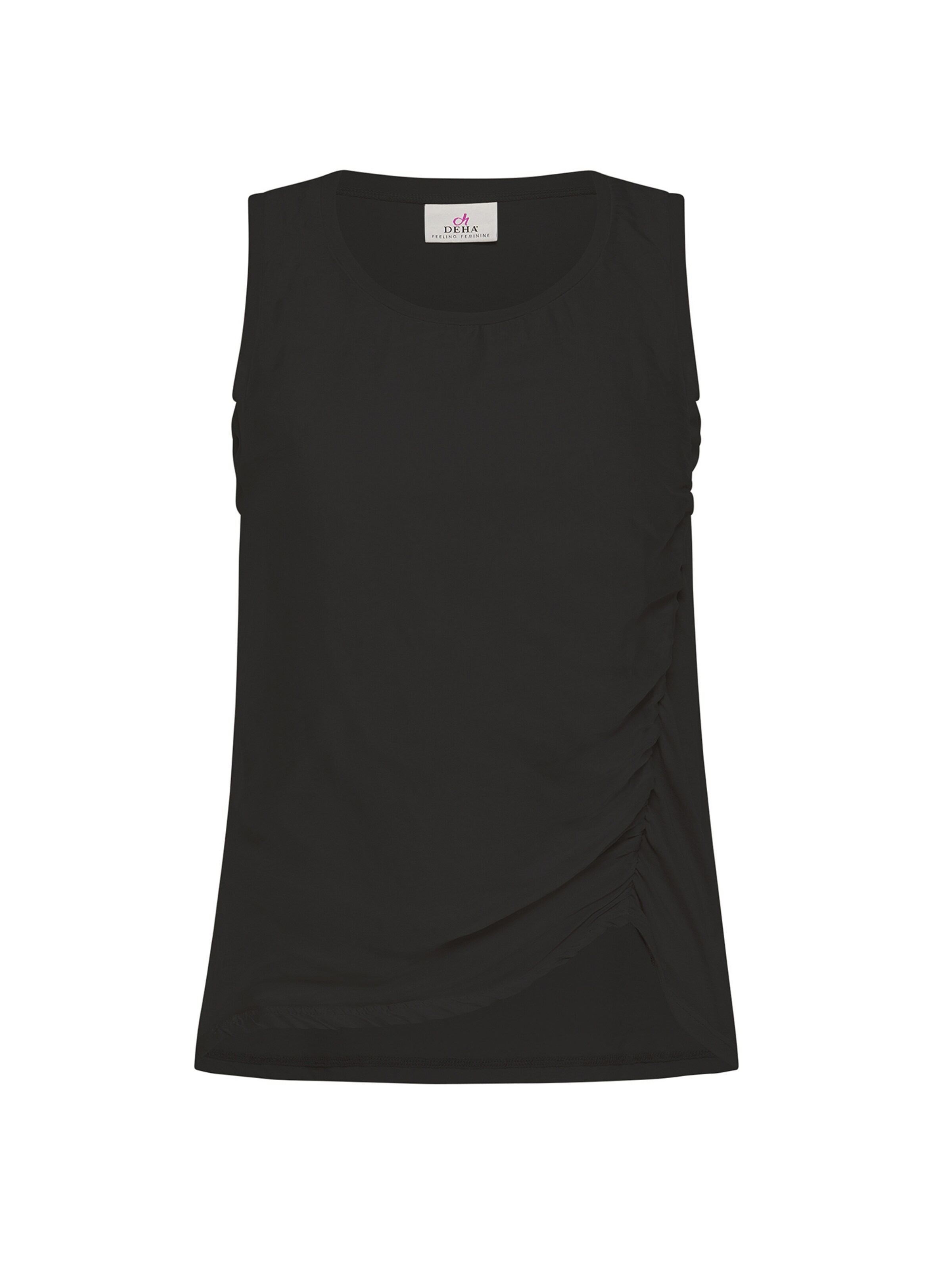 DEHA Top in Black: front