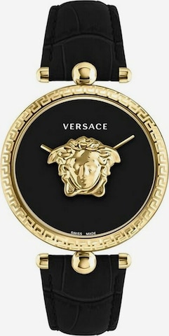 VERSACE Analoog horloge 'PALAZZO' in Zwart: voorkant