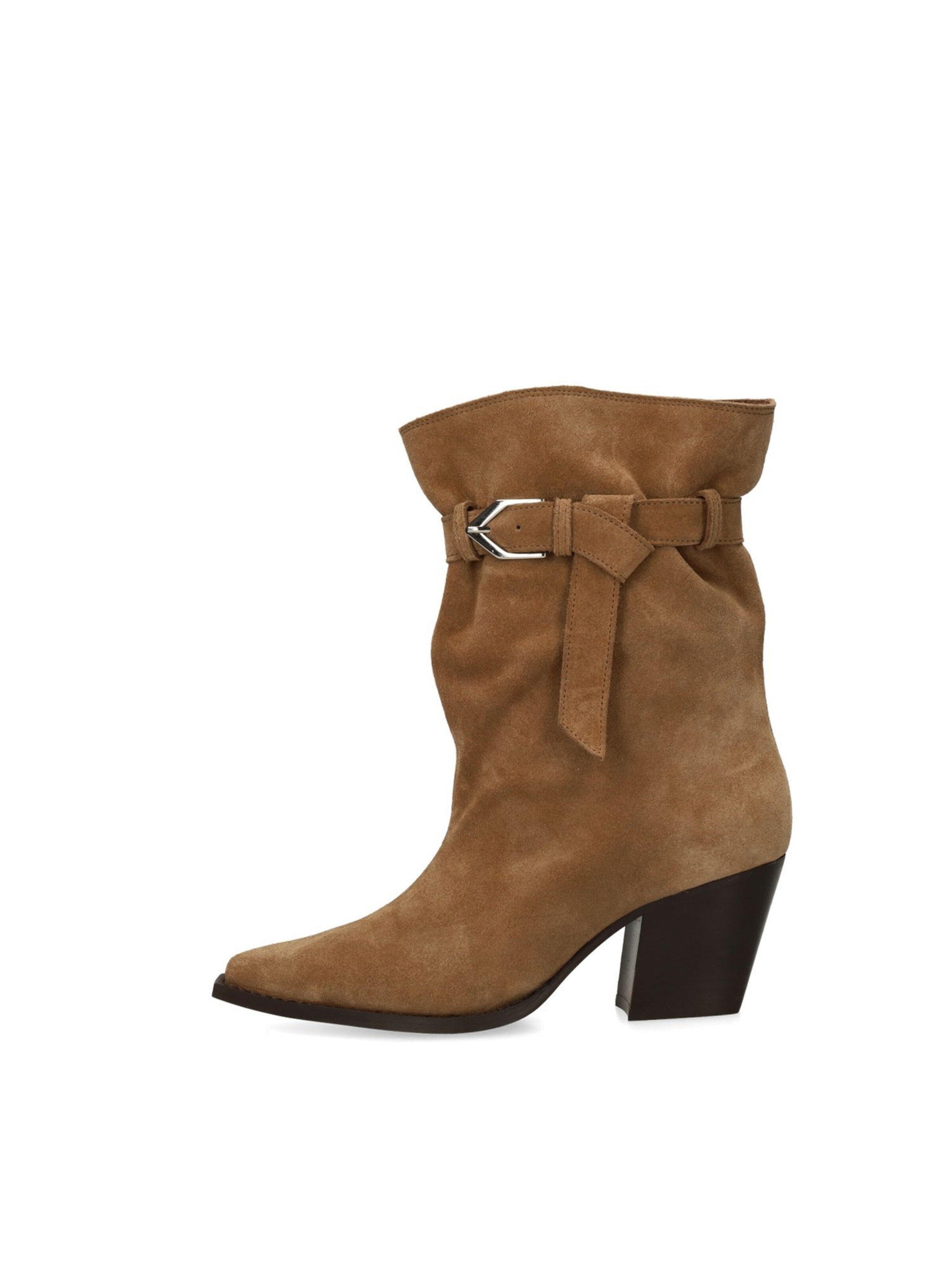 SACHA Stiefelette in Beige