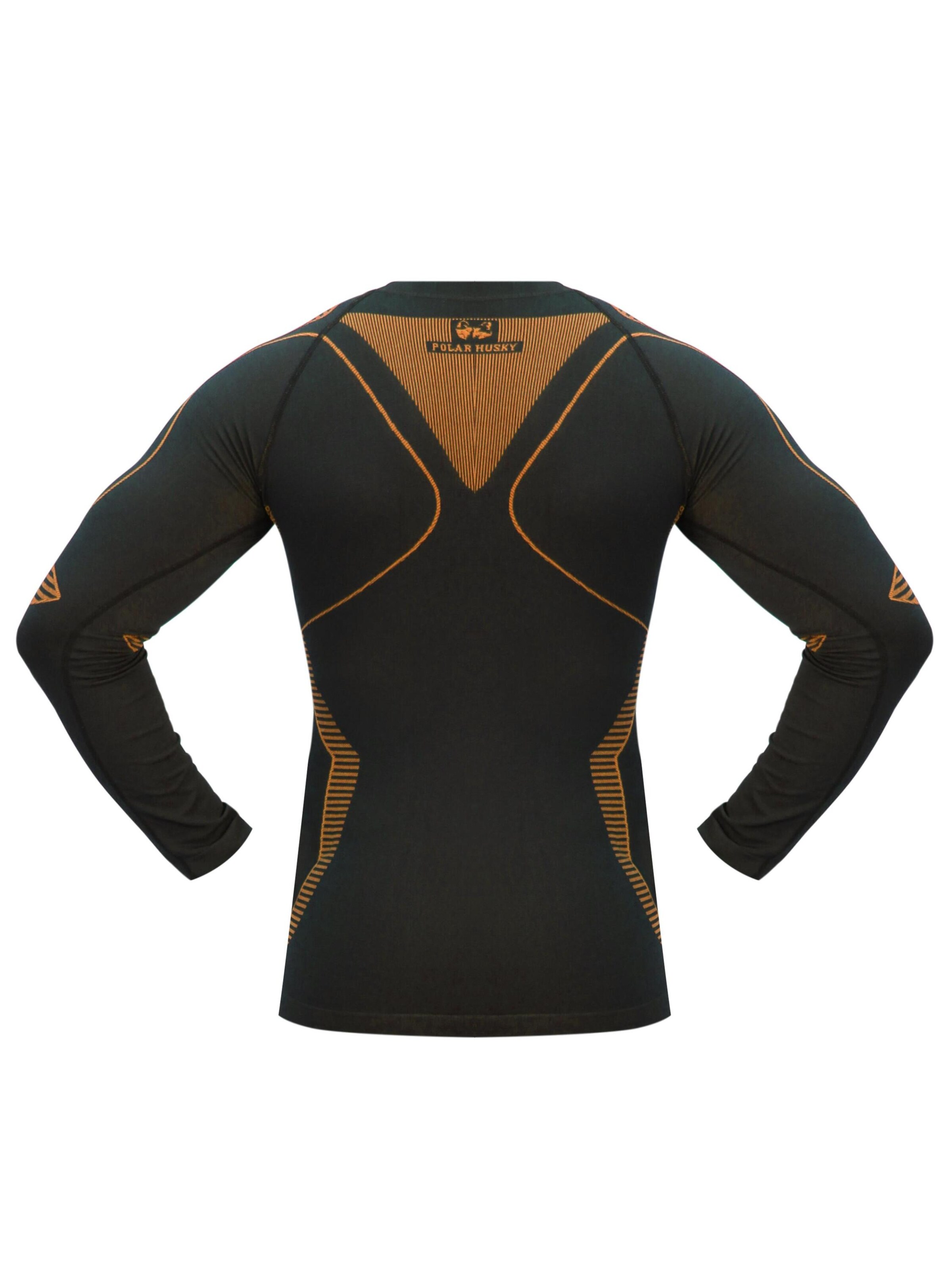 Polar Husky Base Layer in Orange: Vorderseite