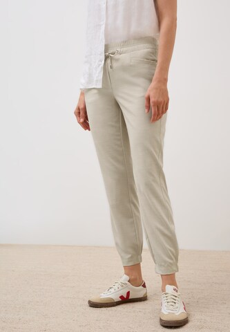 CECIL Pajama Pants in Beige: front