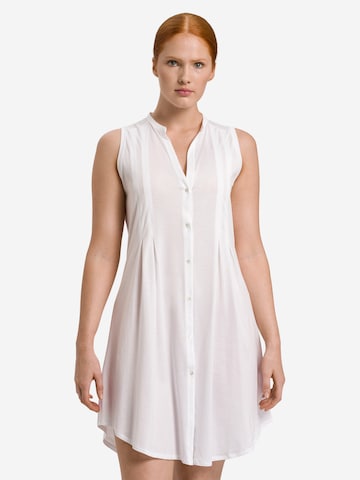 Hanro Nightgown 'Cotton Deluxe' in White