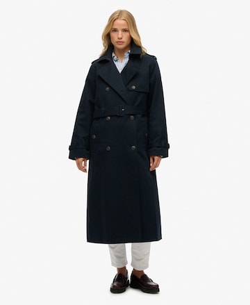 Superdry Tussenmantel in Blauw: voorkant
