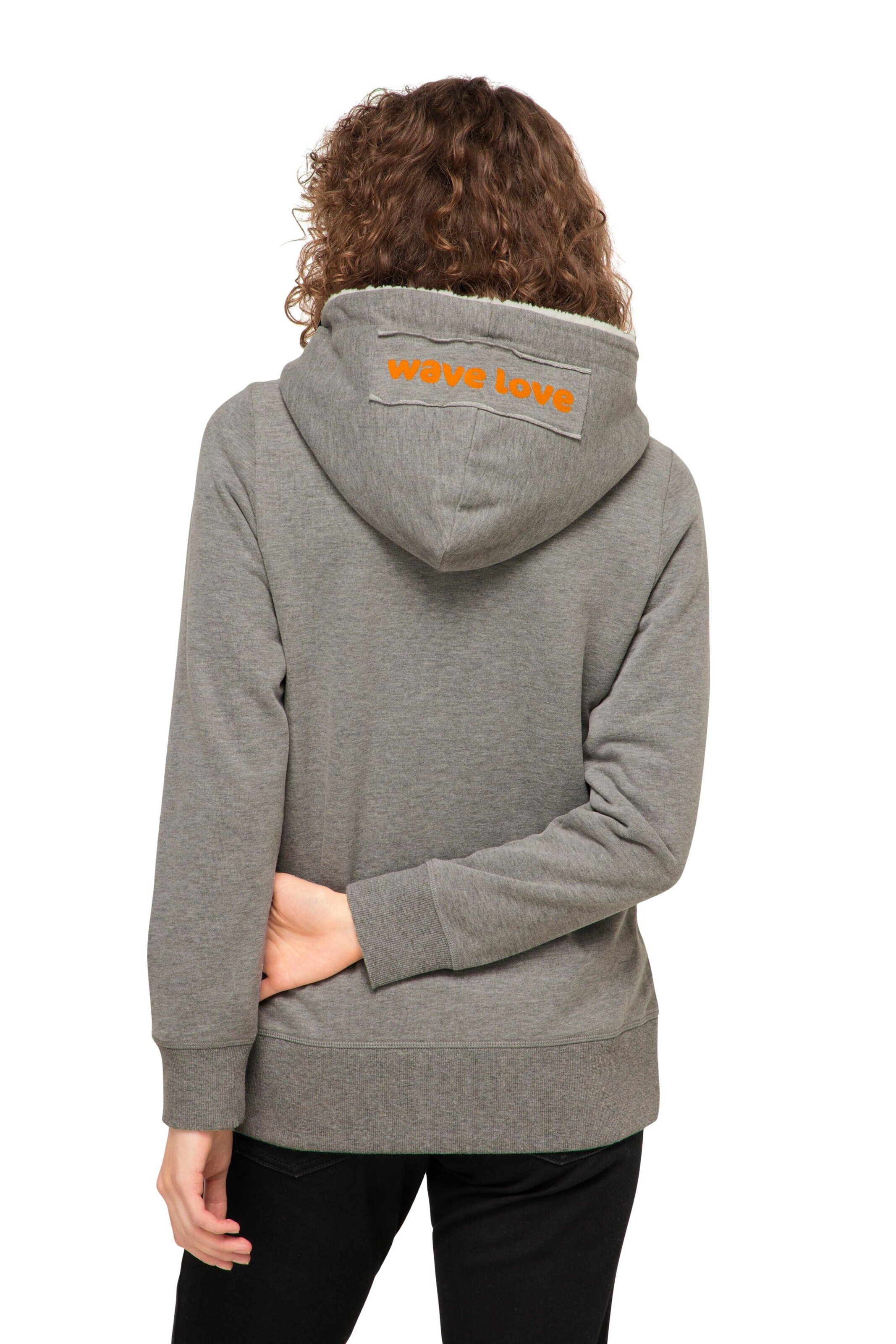 LAURASØN Sweatjacke in Grau