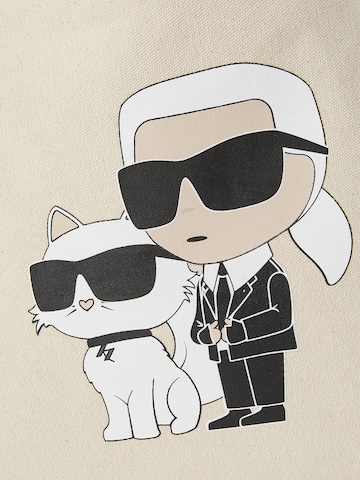 Karl Lagerfeld Shopper táska 'Ikonik 2.0' - fehér