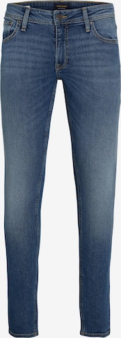 Skinny Jean 'LIAM' JACK & JONES en bleu : devant