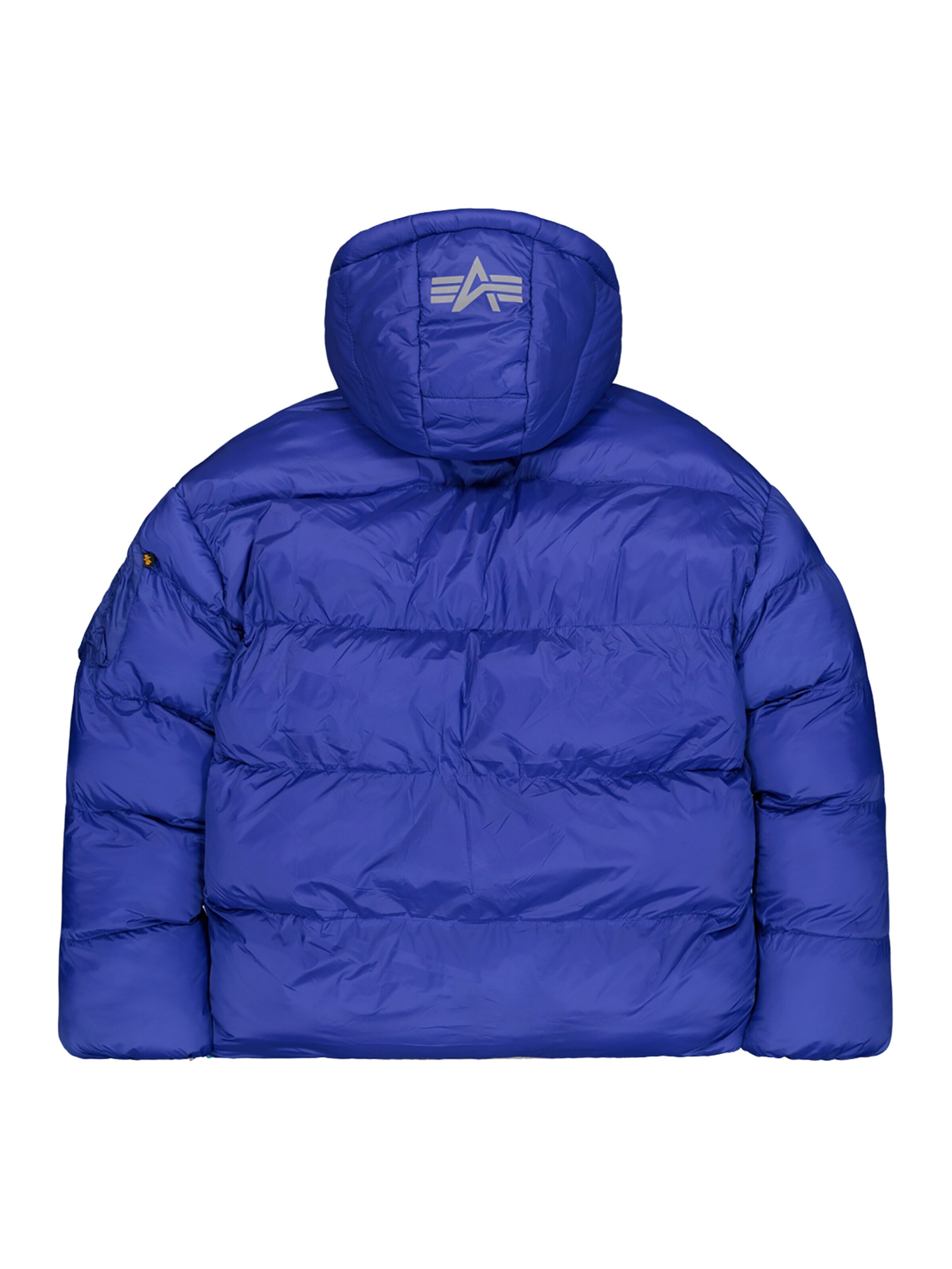 ALPHA INDUSTRIES Winter Jacket 'MA-1' in Blue