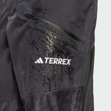Regular Pantalon outdoor 'Xperior' ADIDAS TERREX en noir
