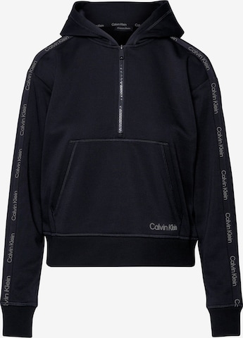Calvin Klein Sport Sportief sweatshirt in Zwart: voorkant