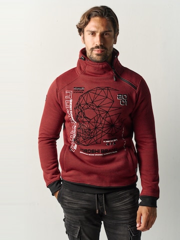 KOROSHI - Sudadera en rojo: frente