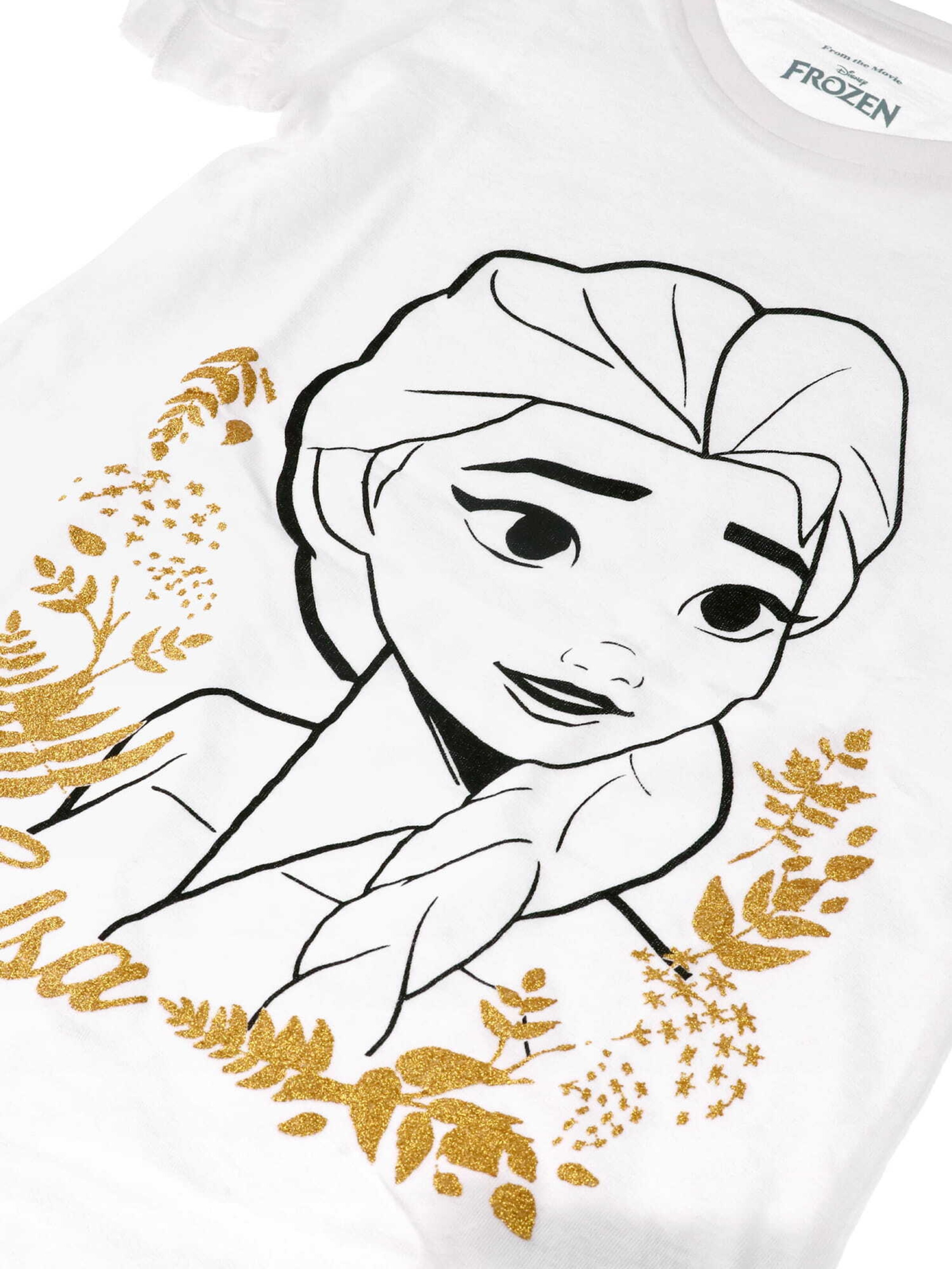 DISNEY Shirt 'Frozen' in White