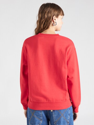 LEVI'S ® Sweatshirt 'Standard Crew' in Rood