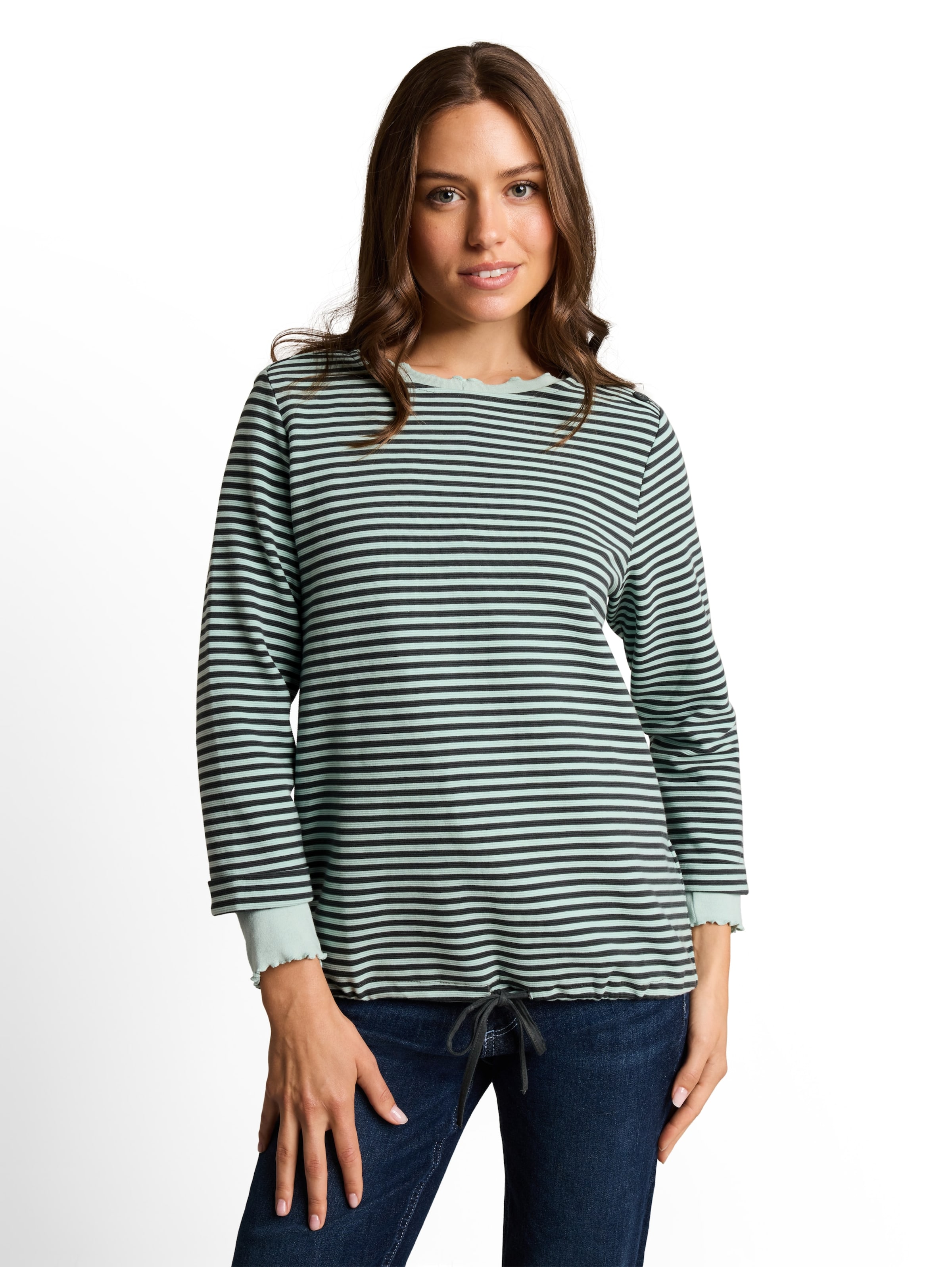 TOM TAILOR - Camiseta en verde: frente