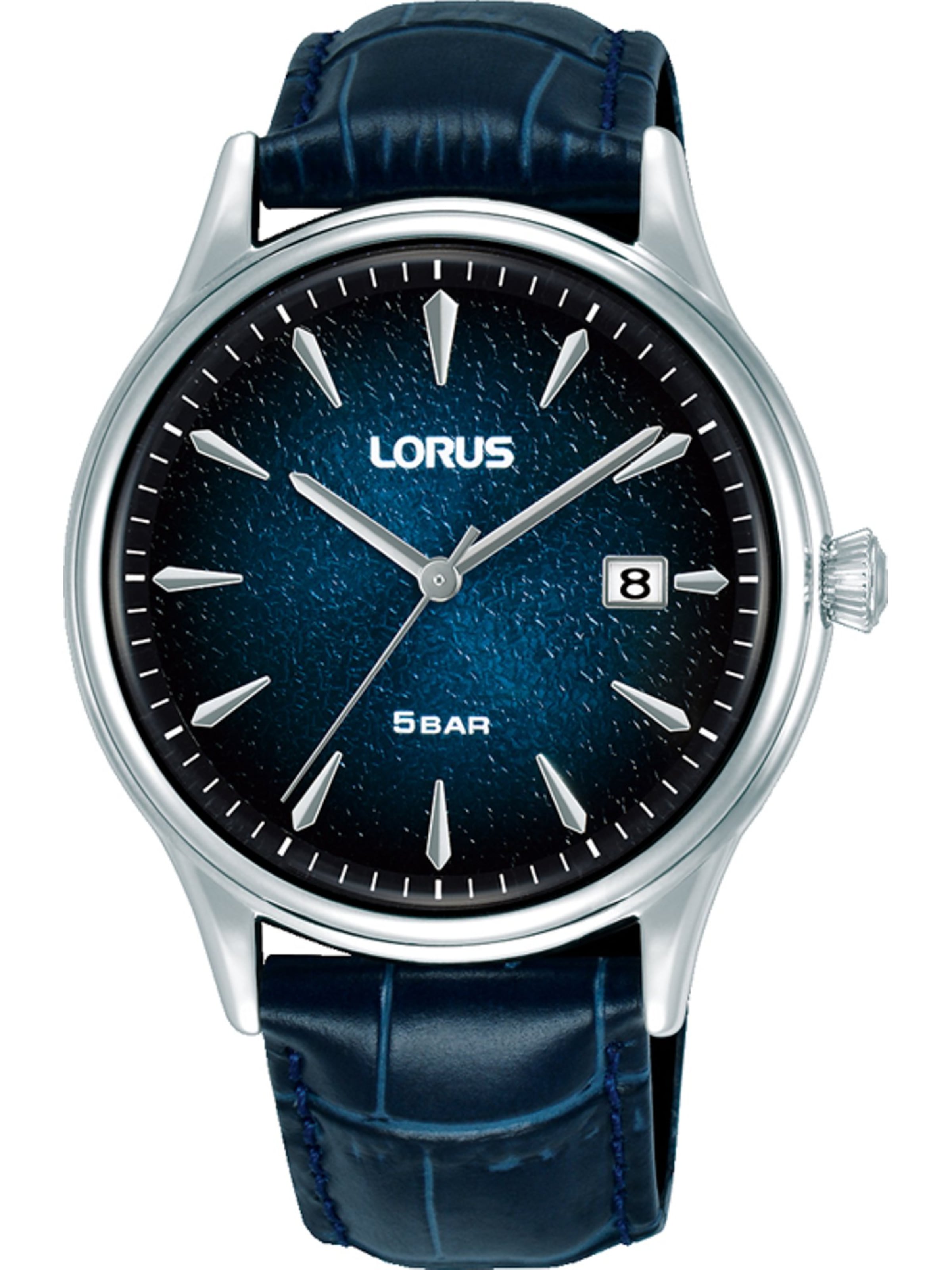 LORUS Uhr in Blau: Vorderseite