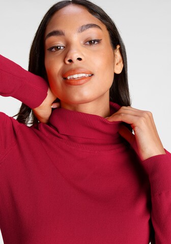 Bruno Banani Sweater in Red