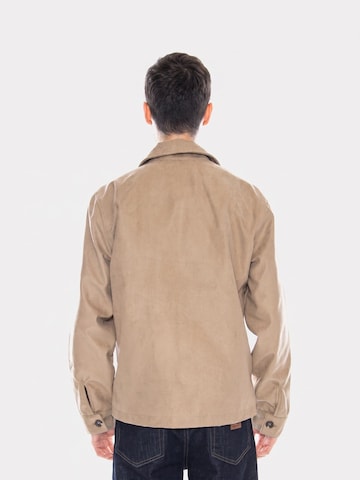Only & Sons Kurtka przejściowa 'Rick Faux Suede Jacket OTW' w kolorze beżowy