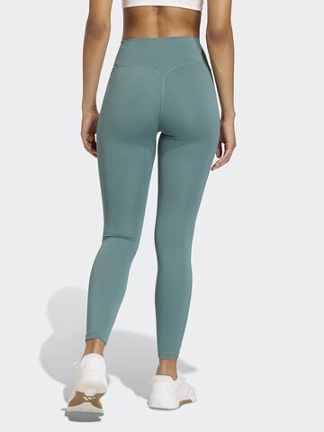 ADIDAS PERFORMANCE Slimfit Sporthose 'OPT' in Grün