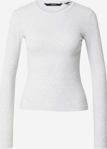 VERO MODA Shirt 'CHLOE' in Grey: front