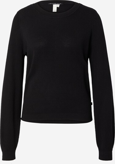 QS Pullover in schwarz, Produktansicht