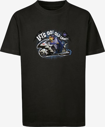 F4NT4STIC T-Shirt 'Batman TV Series Bat Bike' in Schwarz: predná strana