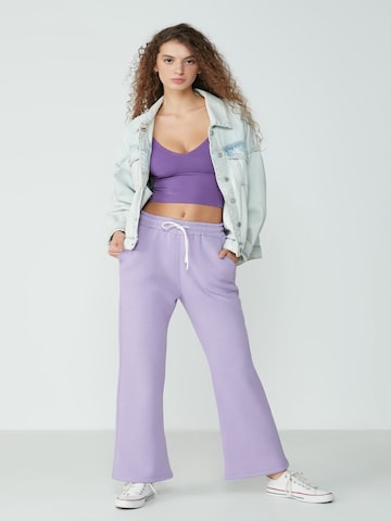 C&City Hose in Lila: Vorderseite
