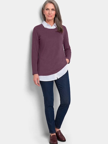 Sweat-shirt Goldner en violet